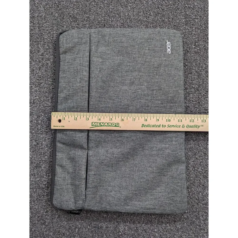 Acer Protective Laptop Sleeve Case Bag Gray Fits Up to 15.6